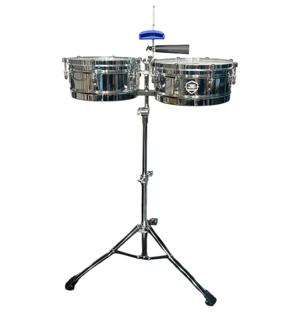 TIMBALE D-ONE 13 E 14 DPT600 C/COWBELL,BLOCO E SUPORTE